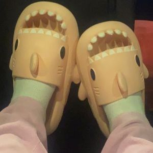 shark slides, very cute, very comfortable, originals